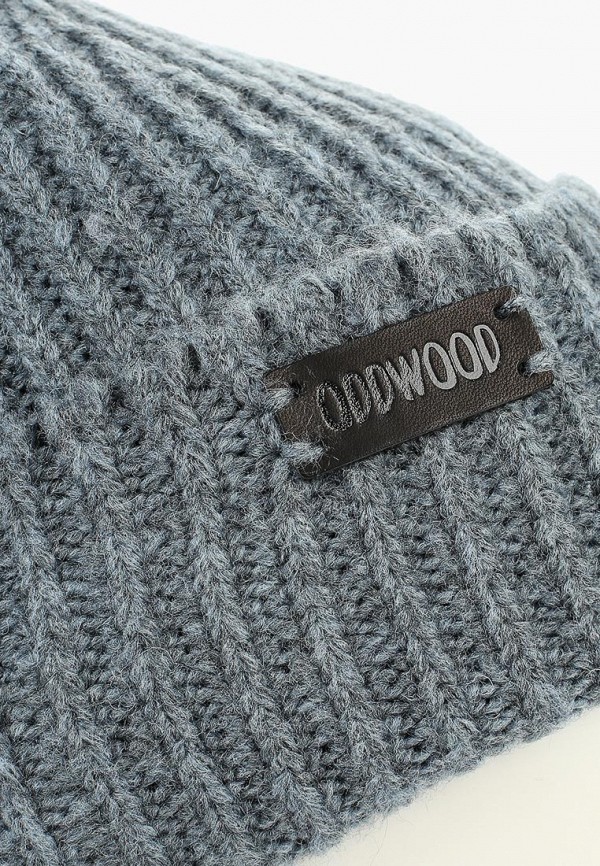 Шапка Oddwood цвет серый  Фото 4