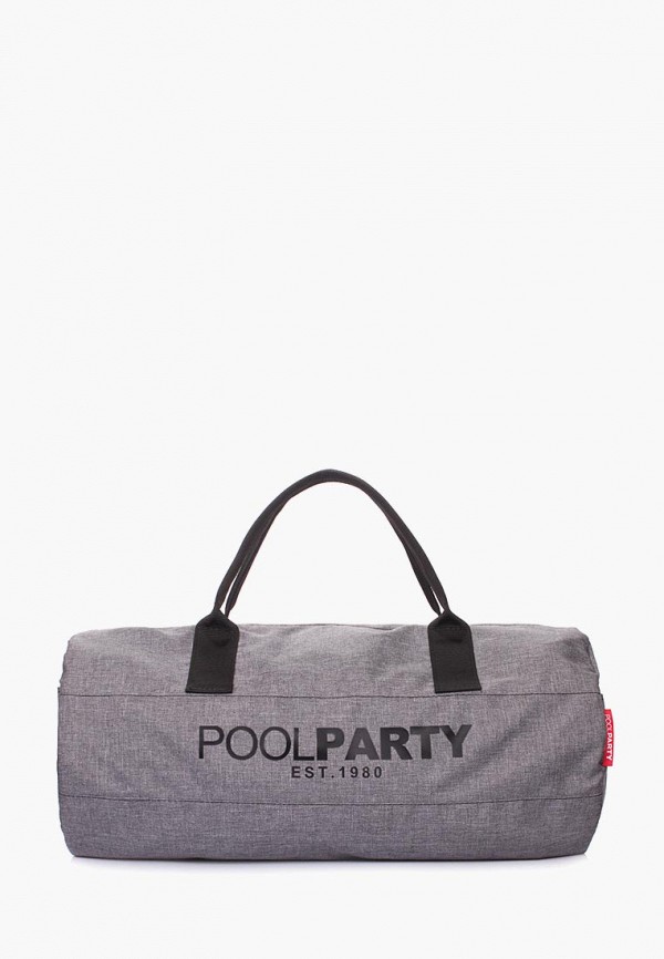 

Сумка спортивная Poolparty, Серый