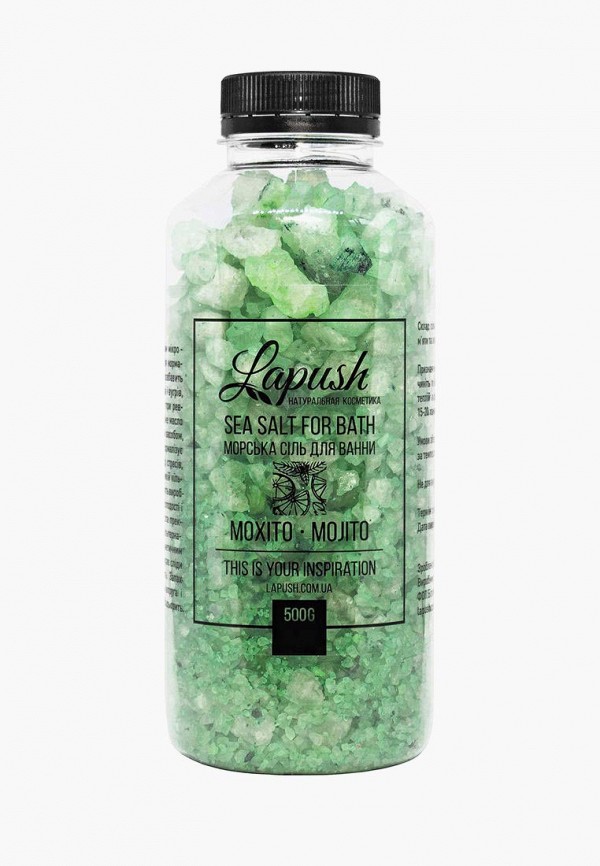 

Соль для ванн Lapush, Зеленый, Мохито