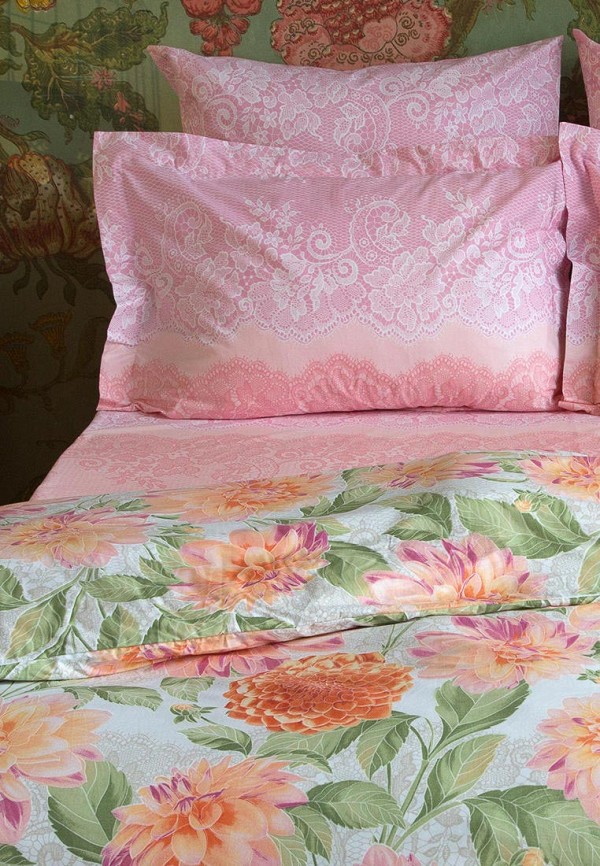 

Постельное белье Евро Bedberry, Солнечный вальс, Коралловый