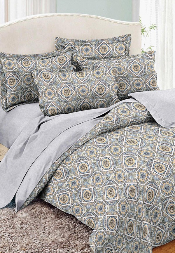 

Постельное белье Евро Cleo Home, Pure Cotton, Разноцветный