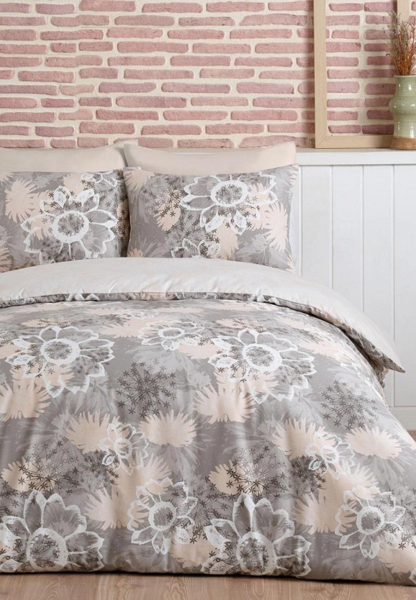 

Постельное белье Евро Arya home collection, Бежевый, Mirage