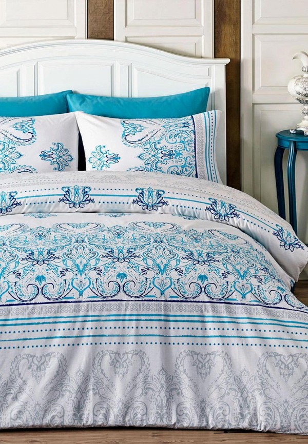 

Постельное белье Евро Arya home collection, Albinia, Разноцветный