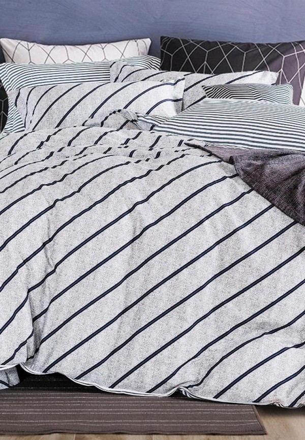 

Постельное белье Евро Cleo Home, Белый, Satin Luxe