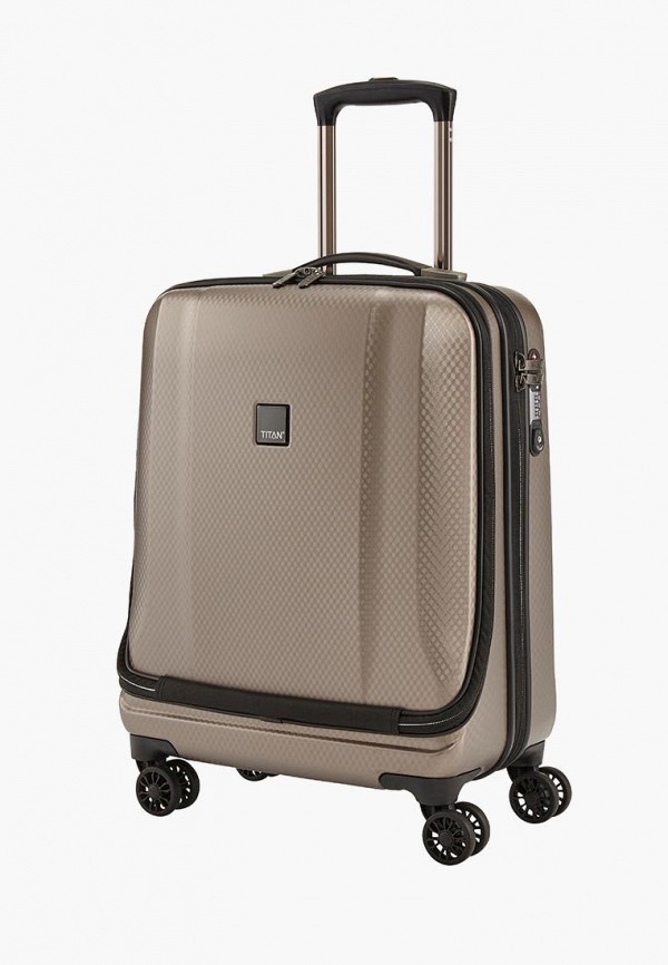 

Чемодан Titan, Золотой, Xenon deluxe 40л (S)