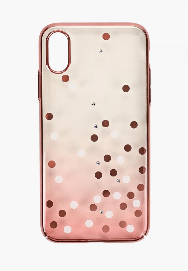 

Чехол для iPhone Devia, XS Polka, Розовый
