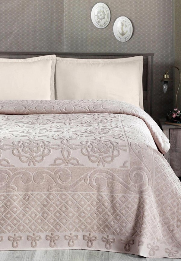 

Постельное белье 1,5-спальное Arya home collection, Estafan, Бежевый