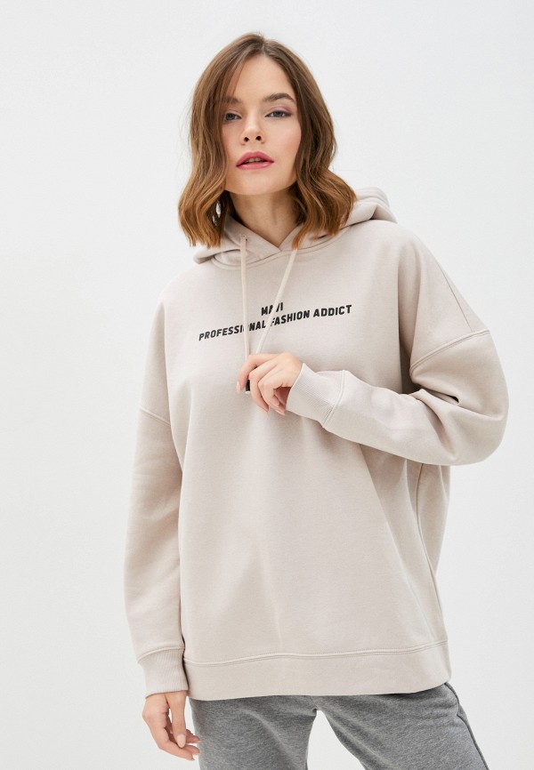 

Худи Mavi, Бежевый, MAVI PRINTED SWEATSHIRT