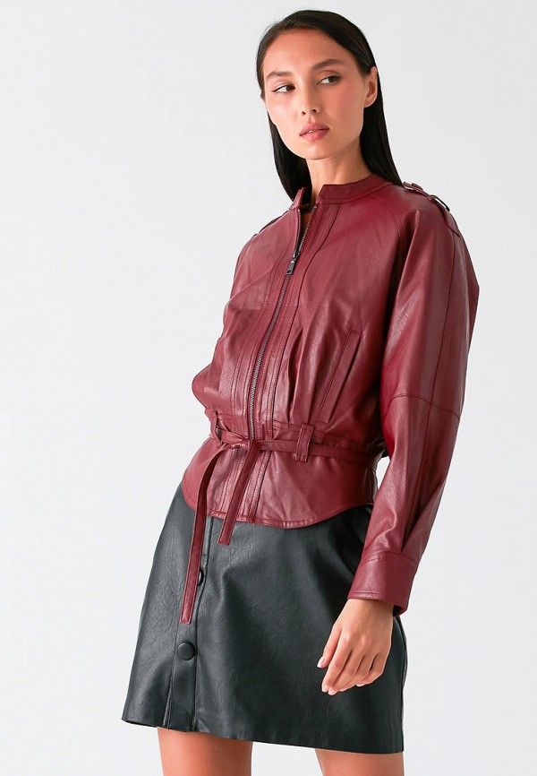 

Куртка кожаная Love Republic, Бордовый, Exclusive online