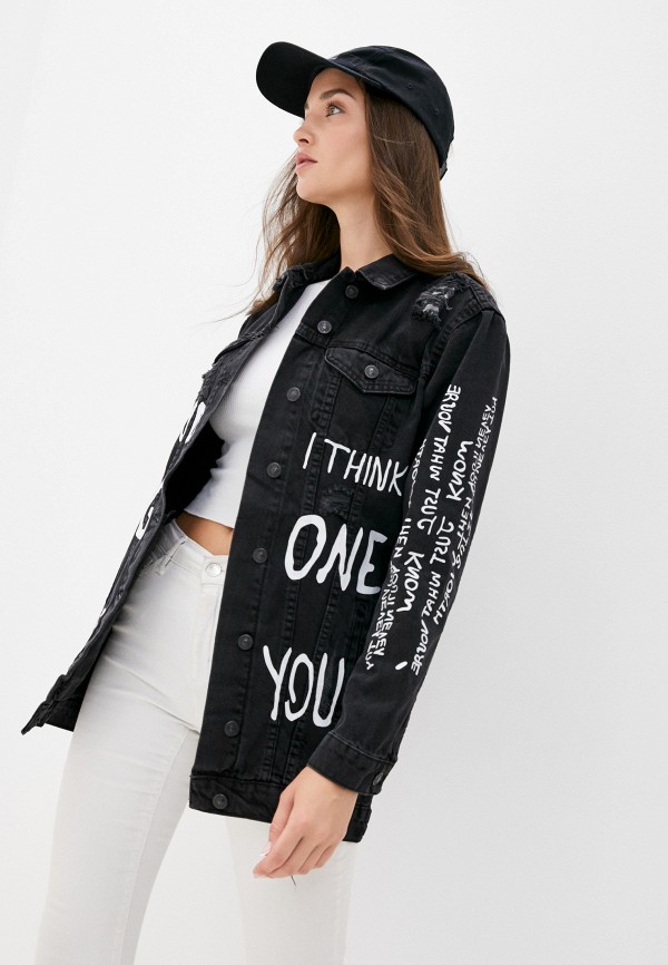 

Куртка джинсовая Chic & Charisma, Черный, OUTWEAR JEANS