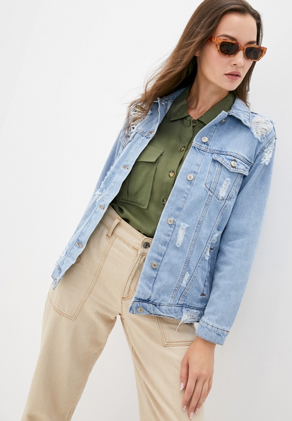 

Куртка джинсовая Chic & Charisma, Голубой, OUTWEAR JEANS