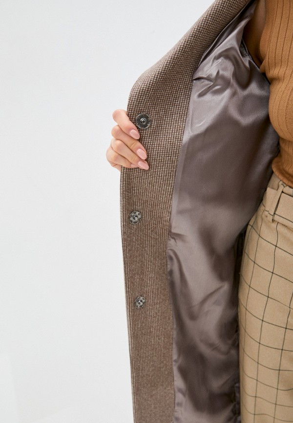 Пальто Ovelli цвет коричневый  Фото 4
