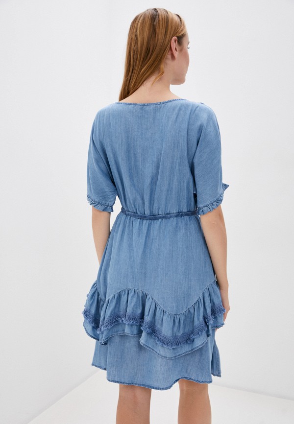 Платье Top Secret цвет голубой  Фото 3