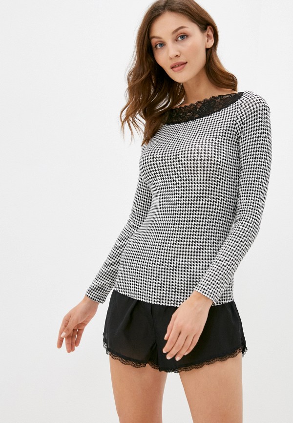 

Лонгслив домашний Tezenis, Черный