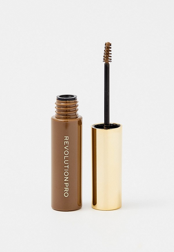 

Тушь для бровей Revolution Pro, Коричневый, BROW VOLUME AND SCULPT GEL, Ash Brown, 6 мл