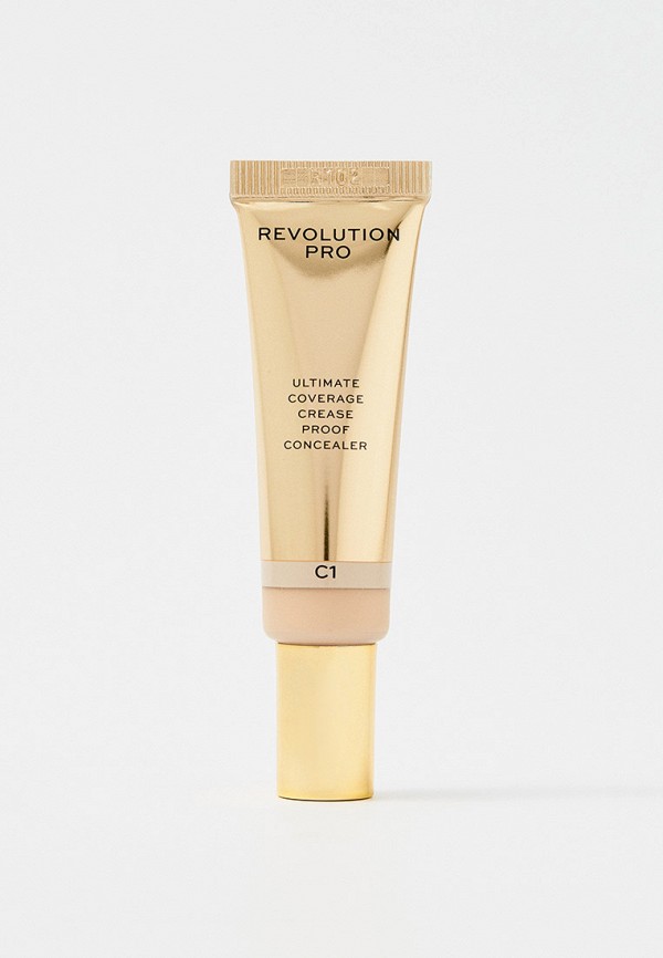

Консилер Revolution Pro, Бежевый, ULTIMATE COVERAGE CREASE PROOF CONCEALER, C1, 12 мл