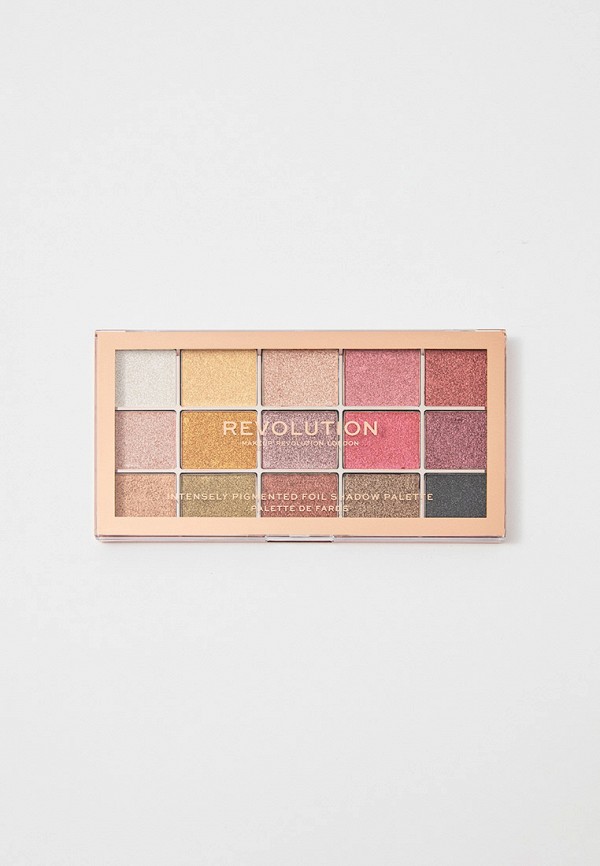 

Палетка для глаз Revolution, Разноцветный, Foil Frenzy Eyeshadow Palette, 16,5г.