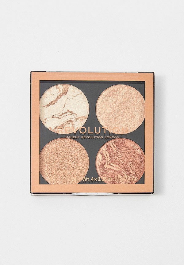 

Хайлайтер Revolution, Бежевый, 4 в 1 CHEEK KIT, Don’t Hold Back, 8,8 г