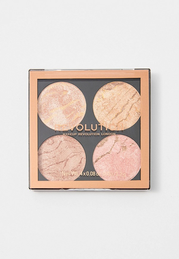 

Палетка для лица Revolution, Разноцветный, 4 в 1 CHEEK KIT, Fresh Perspective, 8,8 г