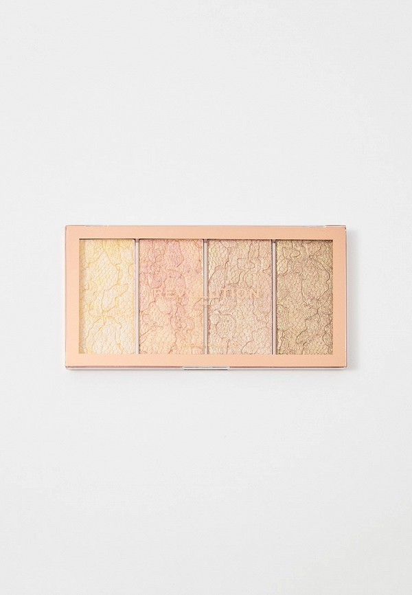 

Хайлайтер Revolution, Разноцветный, Vintage Lace Highlighter Palette, 20г.