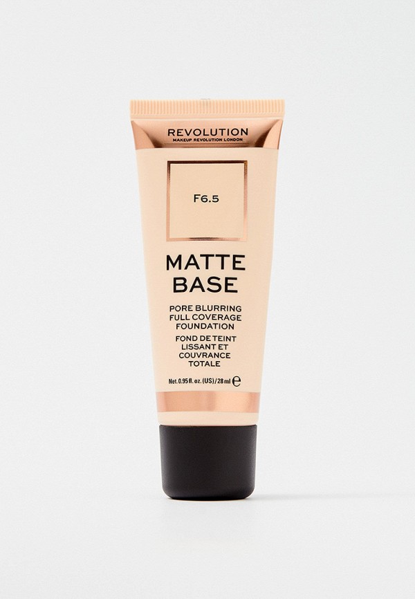 

Тональное средство Revolution, Бежевый, MATTE BASE, F6.5, 28 г.