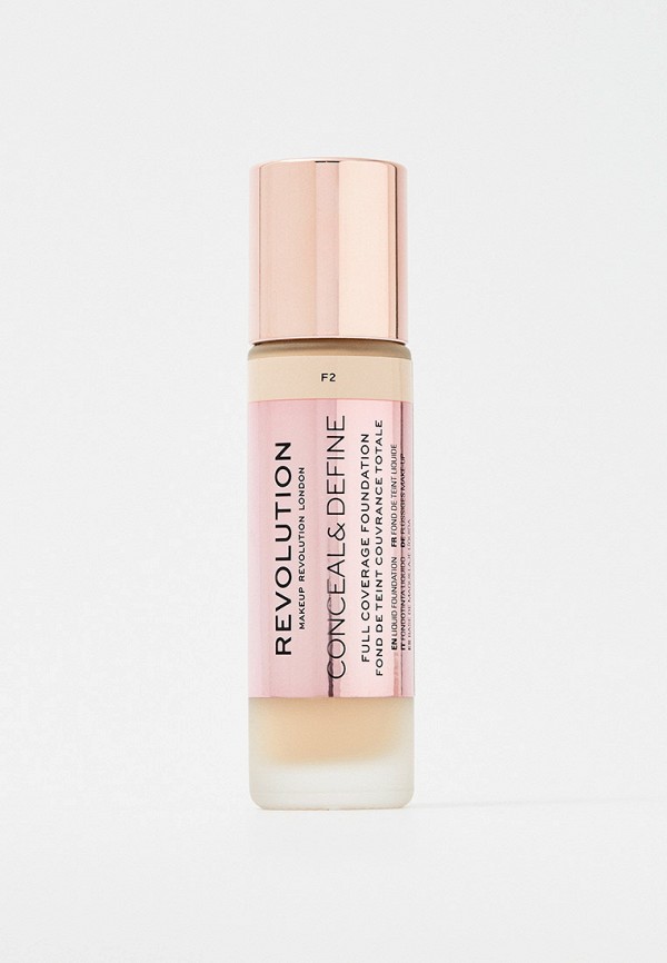 

Тональное средство Revolution, Бежевый, CONCEAL & DEFINE, F2, 23г.