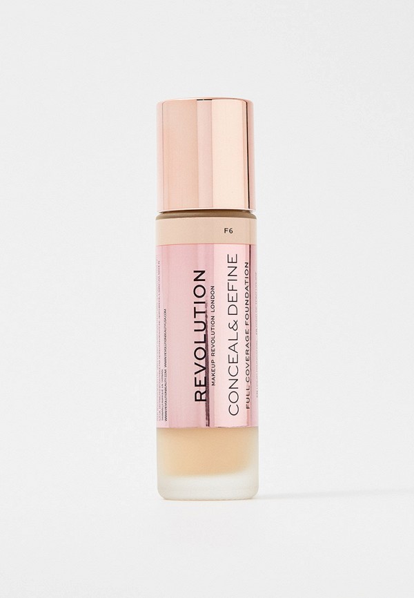 

Тональное средство Revolution, Бежевый, CONCEAL & DEFINE, F6, 23г.