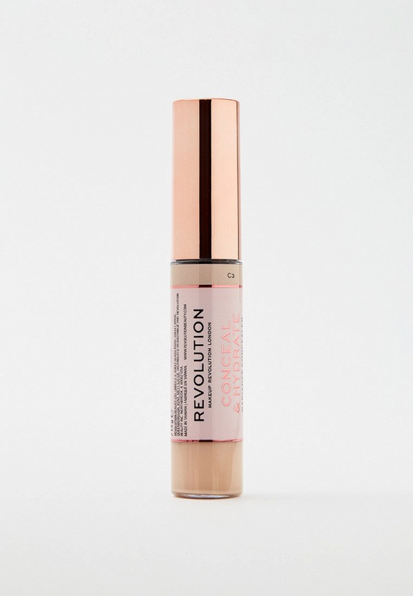 

Консилер Revolution, Бежевый, CONCEAL & HYDRATE, C3, 13г.
