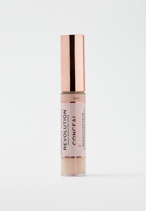 

Консилер Revolution, Бежевый, CONCEAL & HYDRATE, C0.5, 13г.