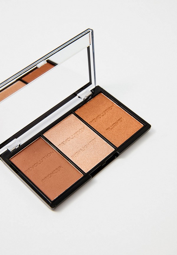 Палетка для лица Revolution коричневый, размер 00, фото 2