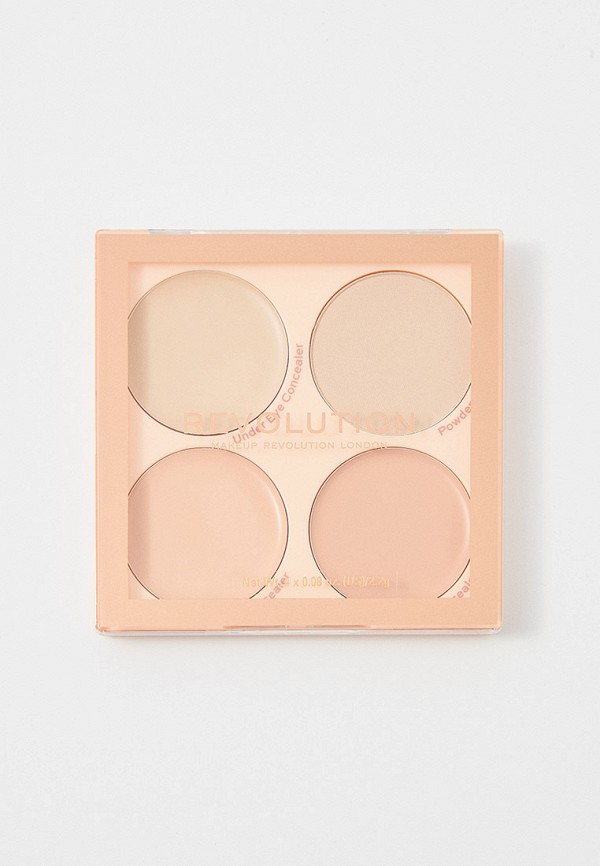 

Палетка для лица Revolution, Бежевый, Matte Base Concealer Kit, C1-4, 8,8 г