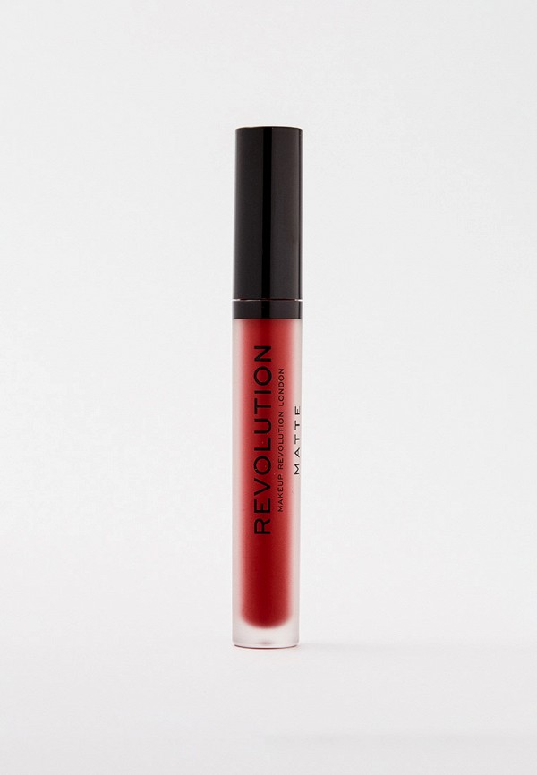 

Помада Revolution, Красный, жидкая, матовая, MATTE, 134 Ruby, 3г.
