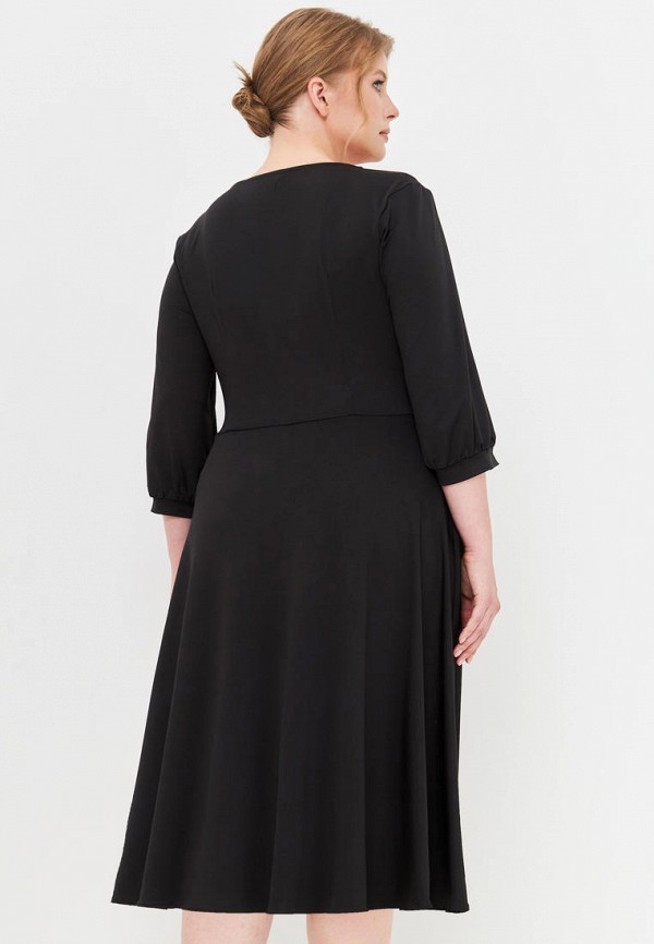 Платье Lacitta черный, размер 50, фото 3