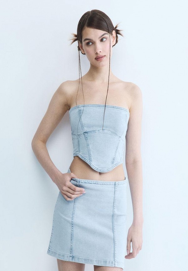 

Топ Befree, Голубой, Young Casual