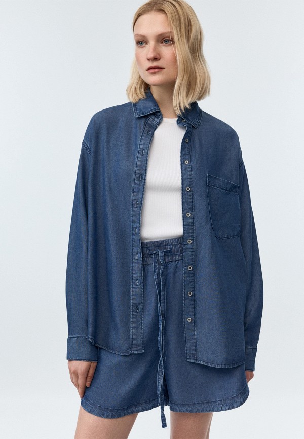 Рубашка джинсовая Sela 1299₽