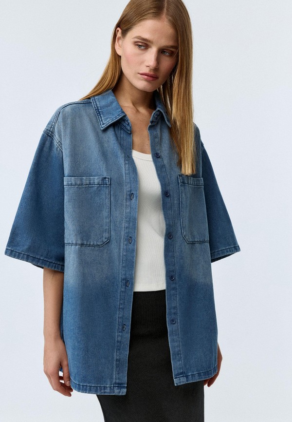 Рубашка джинсовая Sela 1299₽