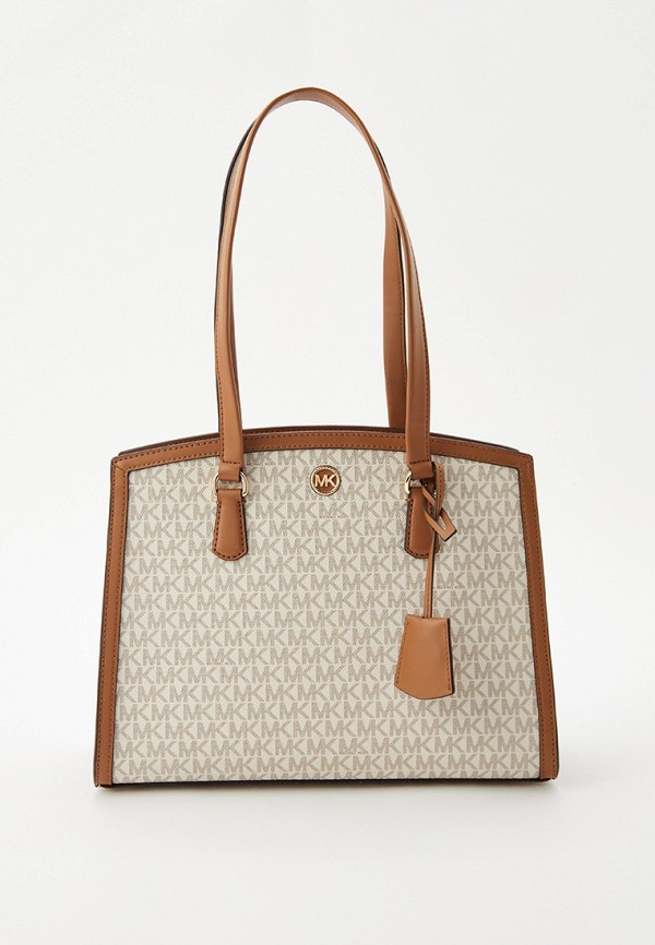 

Сумка и брелок Michael Michael Kors, Бежевый