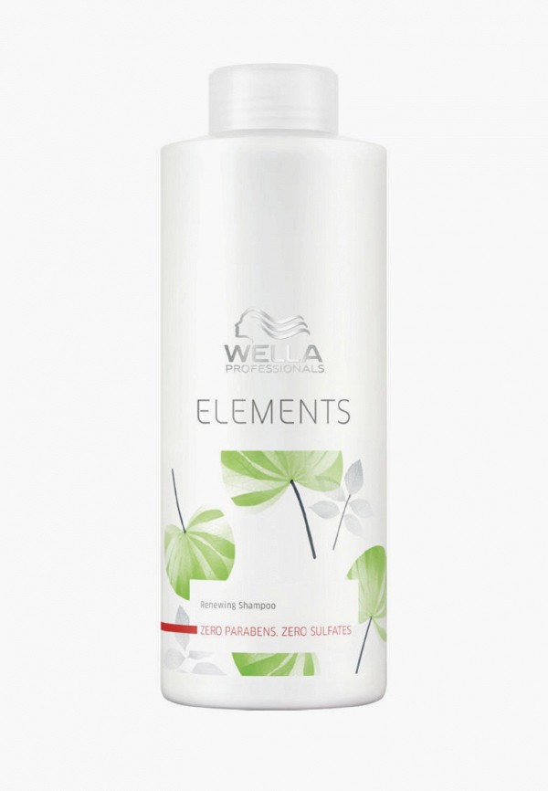 

Шампунь Wella Professionals, Прозрачный, ELEMENTS для обновления волос, 1000 мл