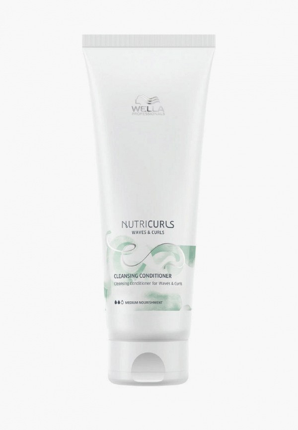 

Бальзам для волос Wella Professionals, Белый, NUTRICURLS для очищения волос, 250 мл