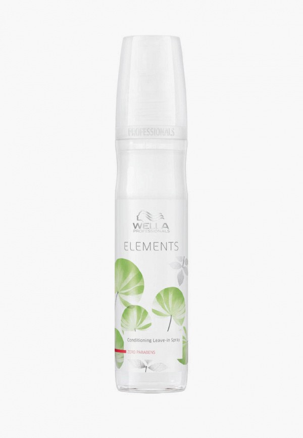 

Спрей для волос Wella Professionals, Прозрачный, ELEMENTS для обновления несмываемый, 150 мл