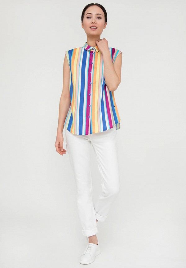 Рубашка Finn Flare цвет разноцветный  Фото 2