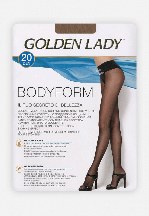 

Колготки Golden Lady, Бежевый, BODYFORM 20 DEN