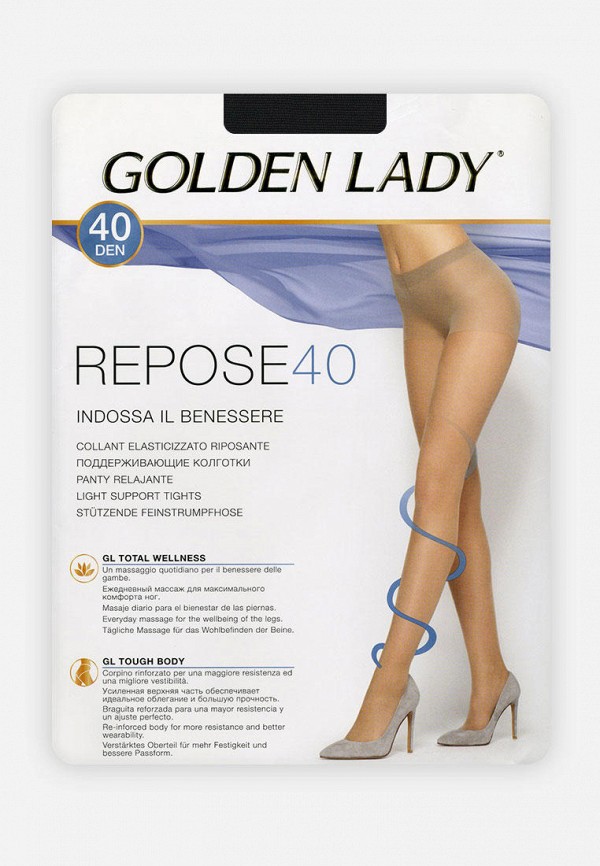 Колготки Golden Lady цвет черный  Фото 2