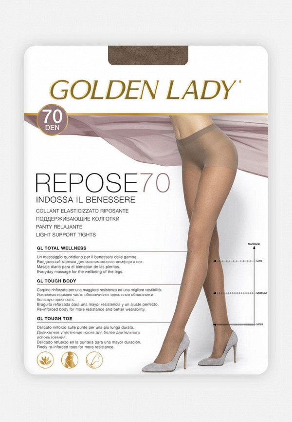 

Колготки Golden Lady, Бежевый, REPOSE 70 DEN