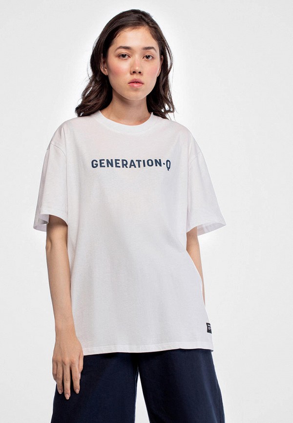 

Футболка Qazaq Republic, Белый, Oversize Generation Q