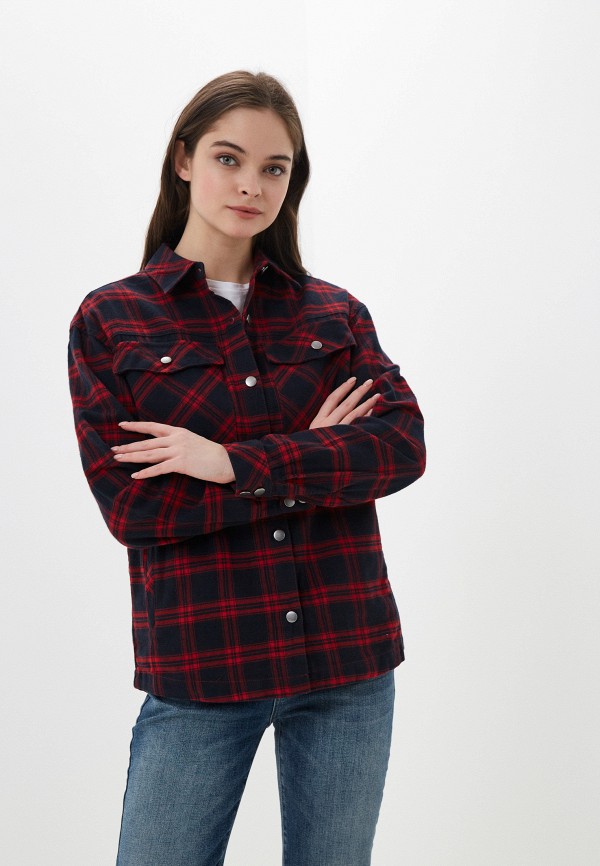 

Рубашка Urban Classics, Разноцветный, Ladies Oversized Overshirt