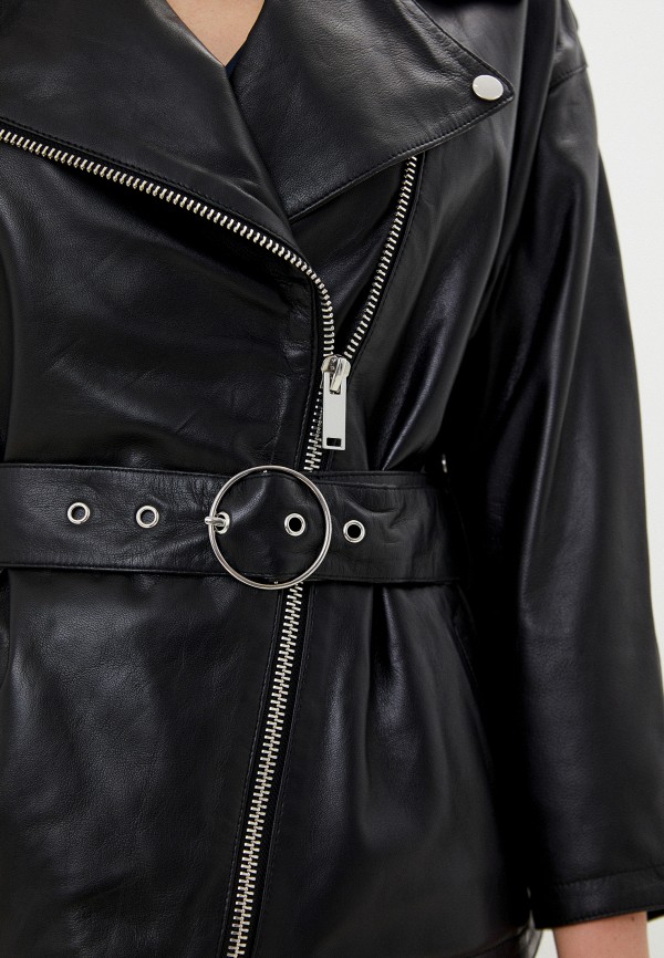 фото Куртка кожаная снежная королева