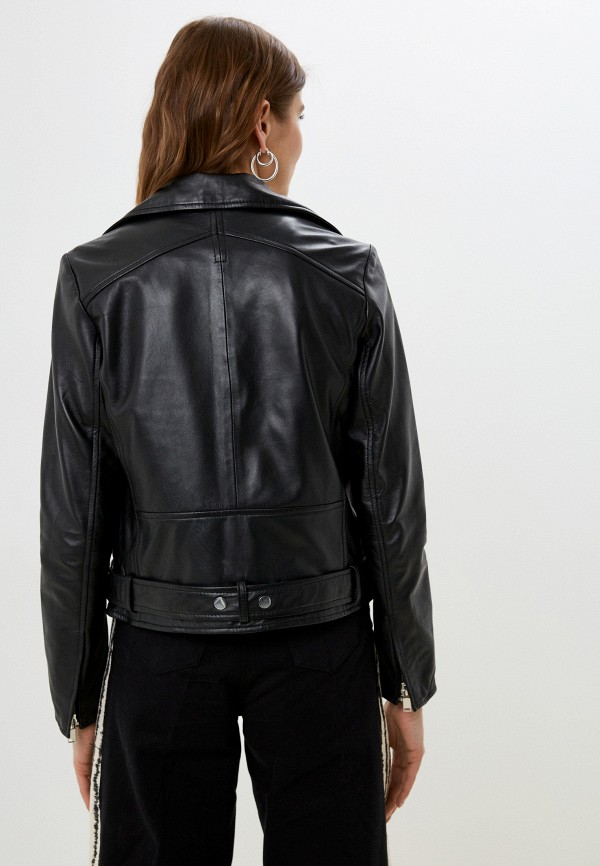 фото Куртка кожаная снежная королева