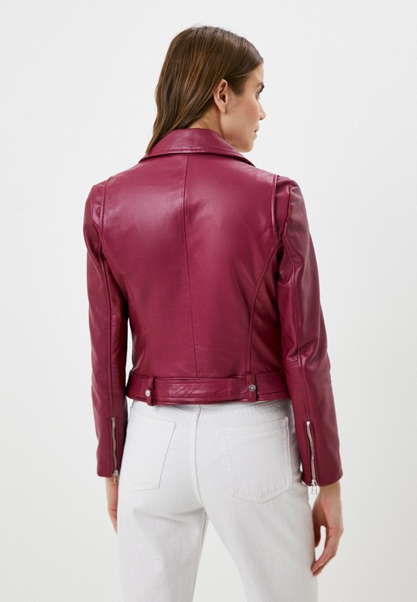 фото Куртка кожаная снежная королева