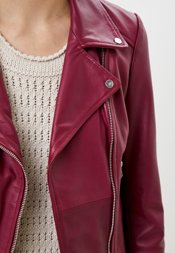 фото Куртка кожаная снежная королева